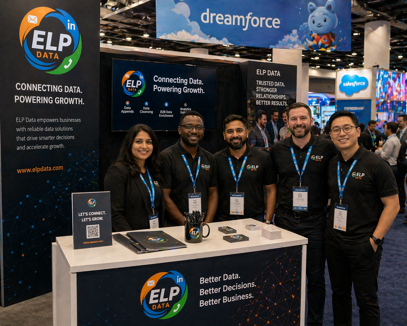 ELP Data team at Dreamforce — Salesforce annual conference