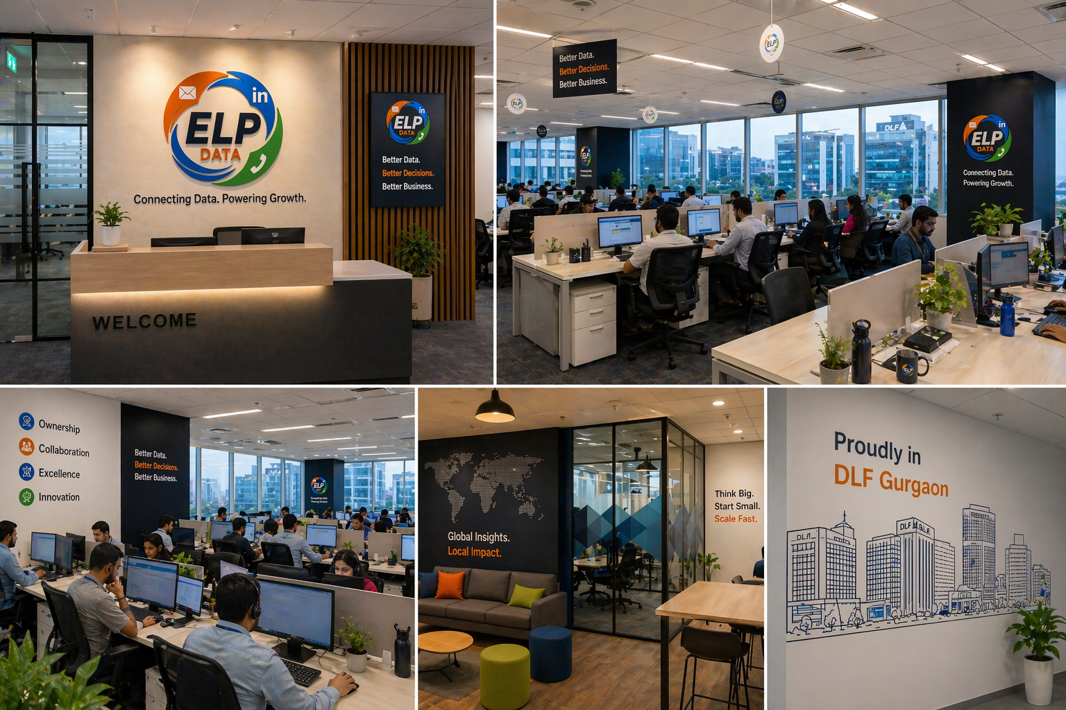 ELP Data India Office — DLF Gurgaon, Global Insights Local Impact